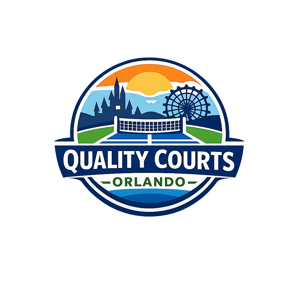 Quality Courts Orlando sports court construction and resurfacing company logo